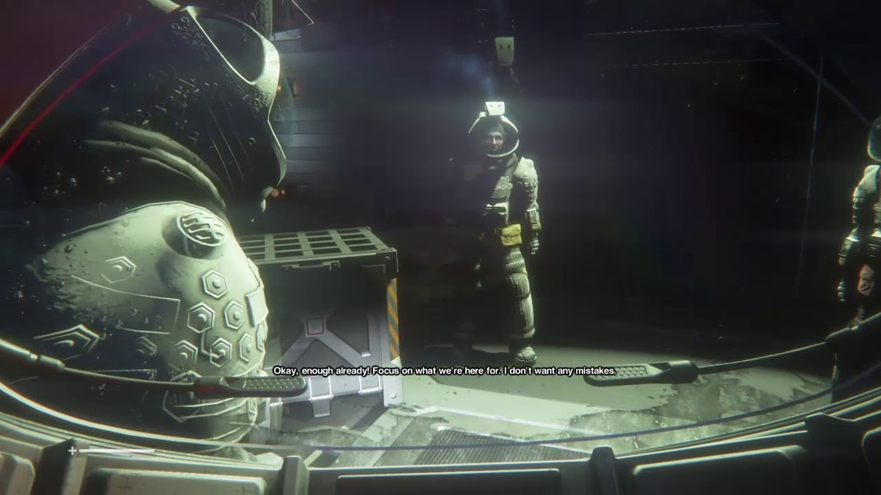 ALIEN ISOLATION Part 10 Talk to Marlov and Marlow Enter The Derelict ...