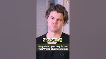 Waarom stopte Magnus met het klassieke wereldkampioenschap? 💁‍♂️