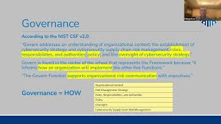 GOACC October 2024 Virtual Lunch & Learn: InfoSecurity Blueprint