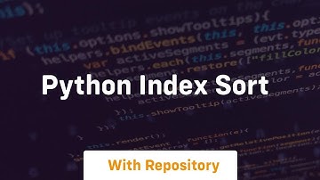 python index sort