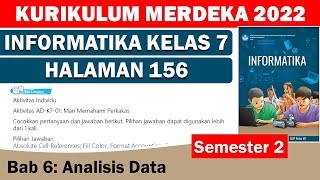 INFORMATIKA KELAS 7 HALAMAN 156 SEMESTER 2 KURIKULUM MERDEKA screenshot 3