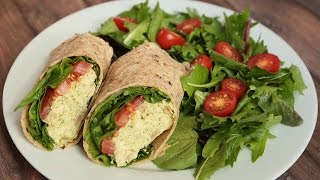 3 Healthy Wrap Recipes | Back to School Lunch Ideas