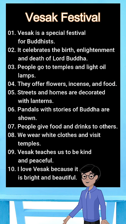 🌕 Vesak Festival | A Bright and Peaceful Day 🏮🕊️☸ #english