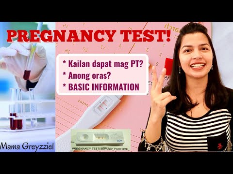 KAILAN PWEDE mag PT? | Dapat MALAMAN tungkol sa Pregnancy test | Urine