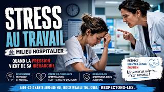 Harcèlement en milieu Hospitalier : Stress au travail pour une aide-soignante : Solution