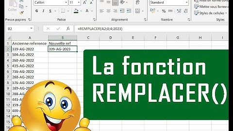 Utilisez la fonction Remplacer() pour modifier une chaine de caractère dans une cellule.