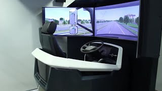 LANDER 2016 - Simulador de conducción de camión y bus con I-Roll y palanca I-Shift para Volvo – Perú screenshot 2
