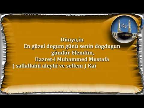 Doğum günün kutlu olsun Efendim