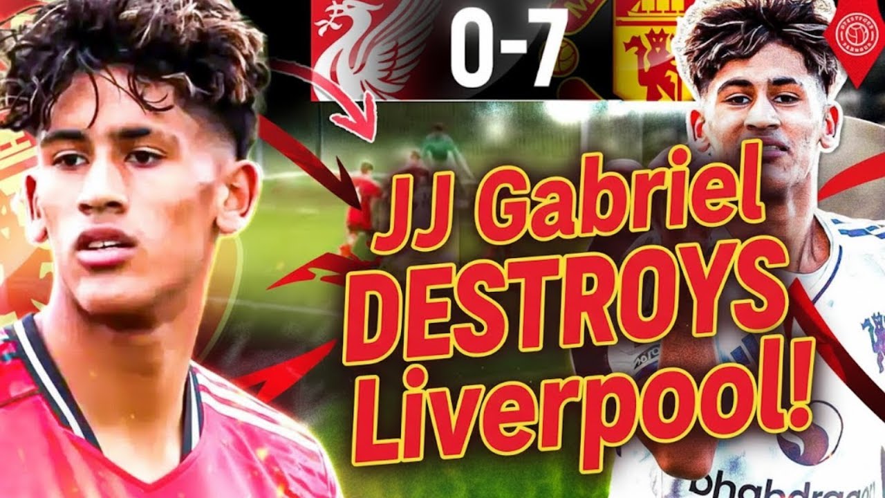 Джей Джей Габриэль разгромил «Ливерпуль»! 14-летний вундеркинд забивает сенсационные голы.