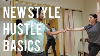 BEGINNER NEW STYLE HUSTLE TUTORIAL! BASIC STEPS WITH BREAKDOWNS ~ NEW STYLE HUSTLE BASIC LESSON