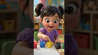 Niko and Dezi Finger Painting | Fun Art & Crafts for Kids | PogoPlum #kids #funny #kidsstories