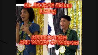LOOKING BACK MOVING FORWARD REUNION BATCH 84/88 words of appreciation&WORDS OF WISDOM #trending