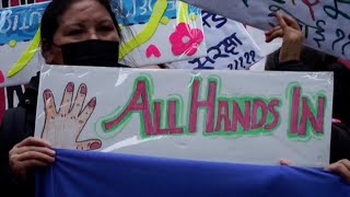 'We barely survive': NYC nail salon workers fight for rights
