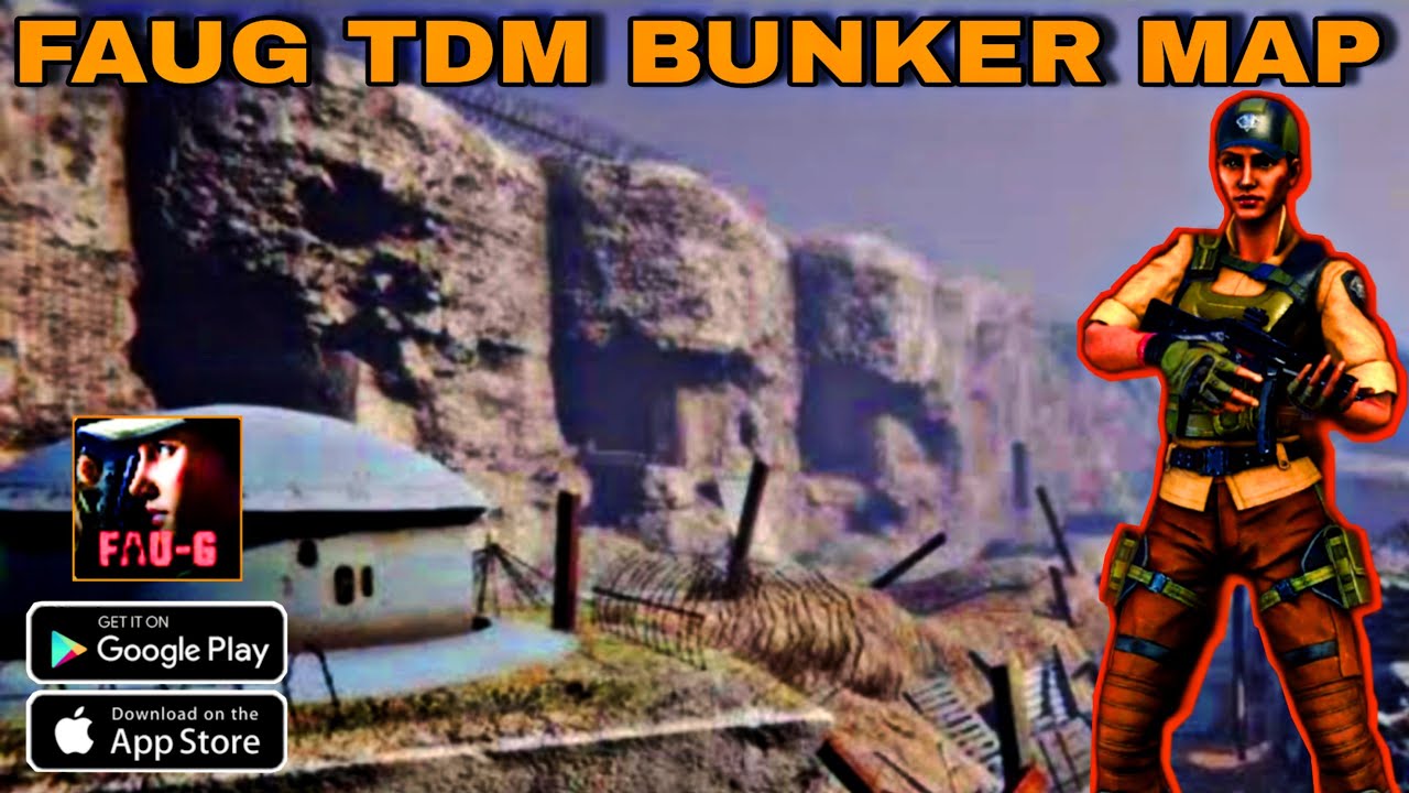 Faug Tdm Bunker Map | Faug New Update | Faug Gameplay