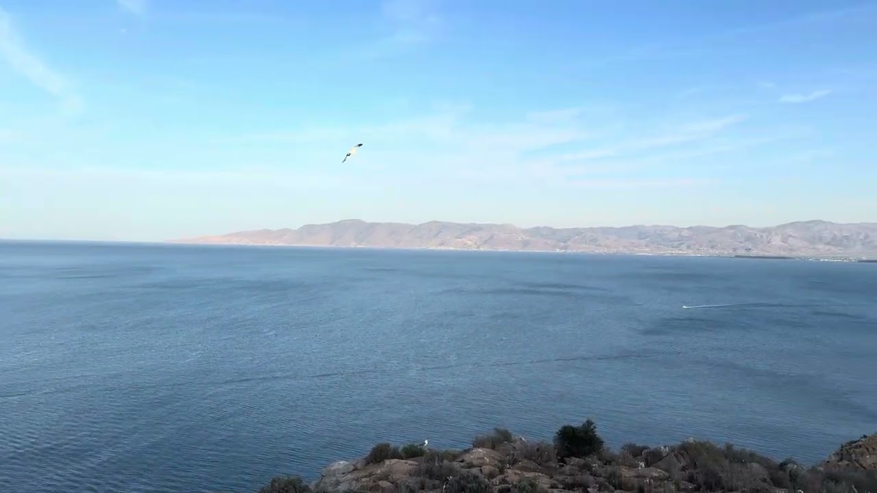 Gulf of Al Hoceima at sunset time, Al Hoceima 