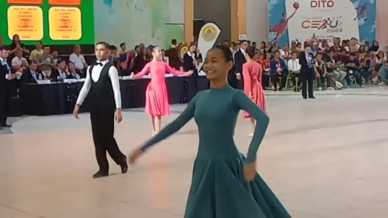 Palarong Pambansa 2024 Cebu City Dancesports Junior 5-Dance Standard