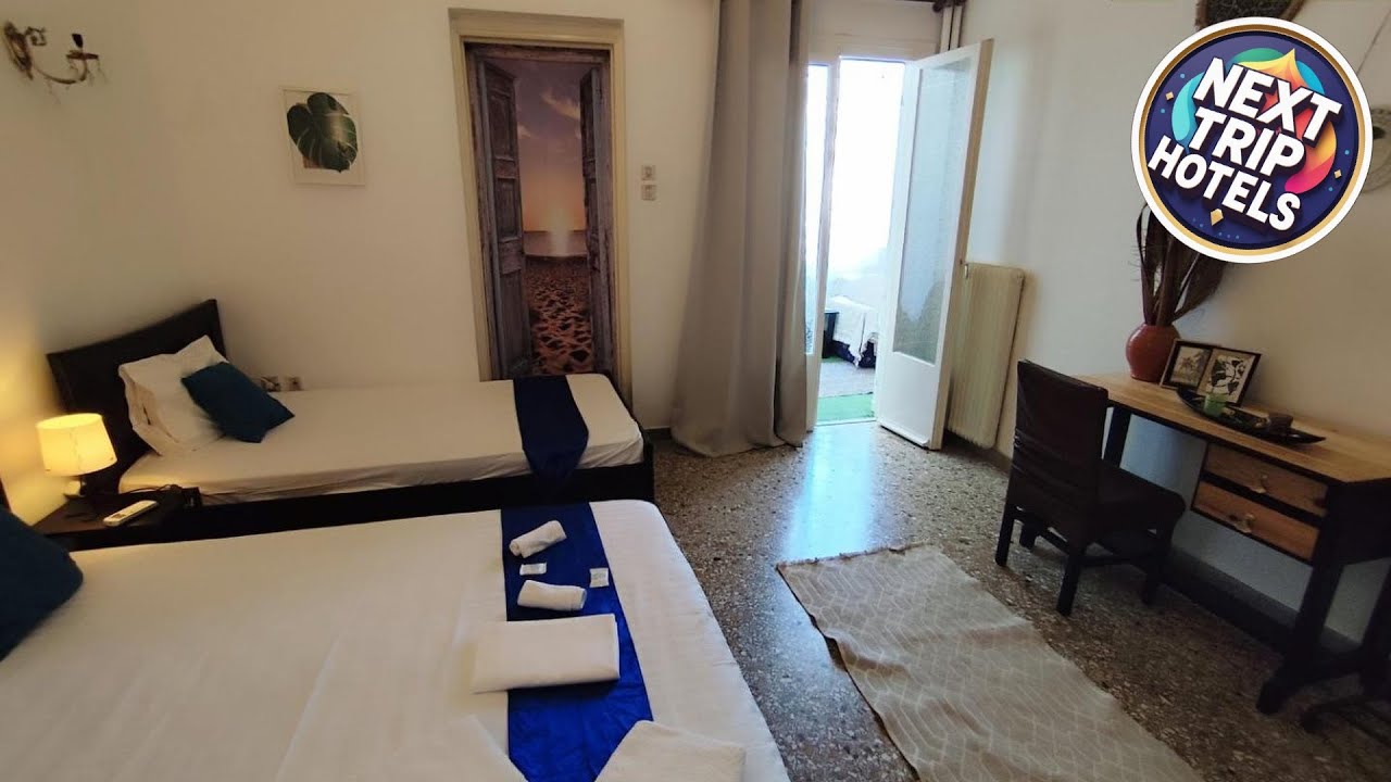 Cozy room in quiet neighbourhood | Athens, Greece | Hotel Review ⭐