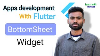 Flutter BottomSheet Widget ||Learn With Motaleb||Abdul Motaleb