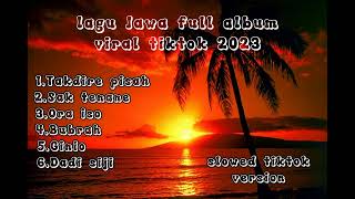 Lagu Jawa  Albumtakdire Pisah Saktenane Ora Iso