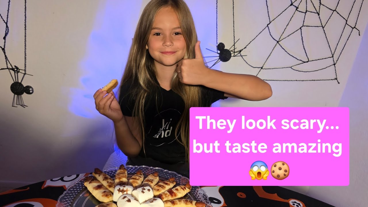 Я испекла печенье «Ведьмины пальчики»… и теперь мне страшно их есть 😂