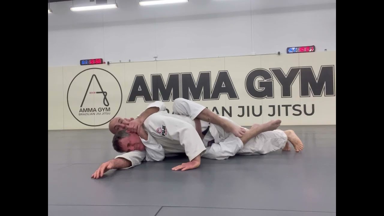 Full Guard: Gi - Head and Arm Triangle system. 