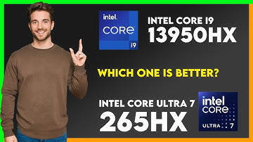 Vergelijking Intel Core i9 13950HX versus Intel Core Ultra 7 265HX