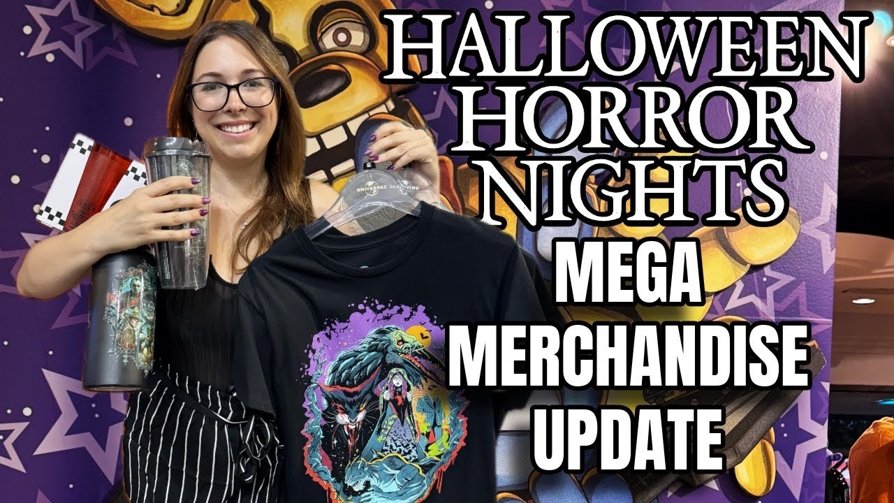 INSANE Halloween Horror Nights 2025 Merch You HAVE to See!