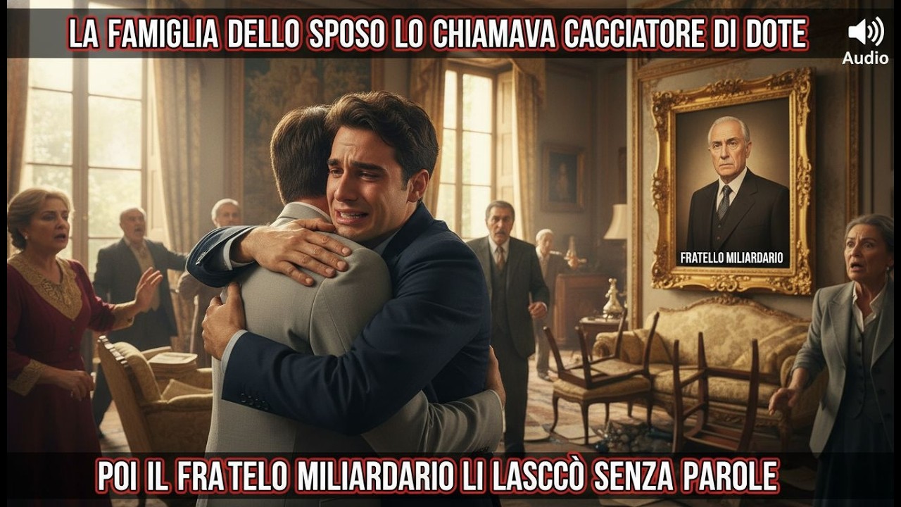 La famiglia dello sposo lo chiamava cacciatore di dote – poi il fratello miliardario li lasciò...