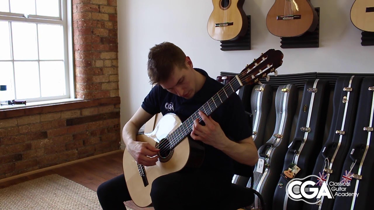 Antonio Sanchez 1035 Spruce Classical Guitar - YouTube