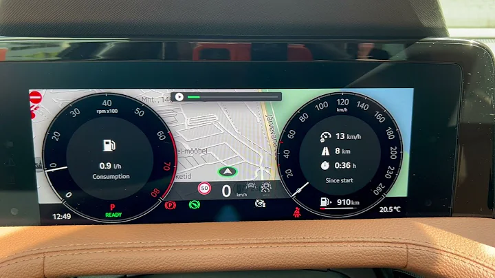 Instrument cluster (Virtual cockpit) Skoda Superb 1.5 TSI 110kW 150hp ACT DSG m-Hybrid NOVC-HEV