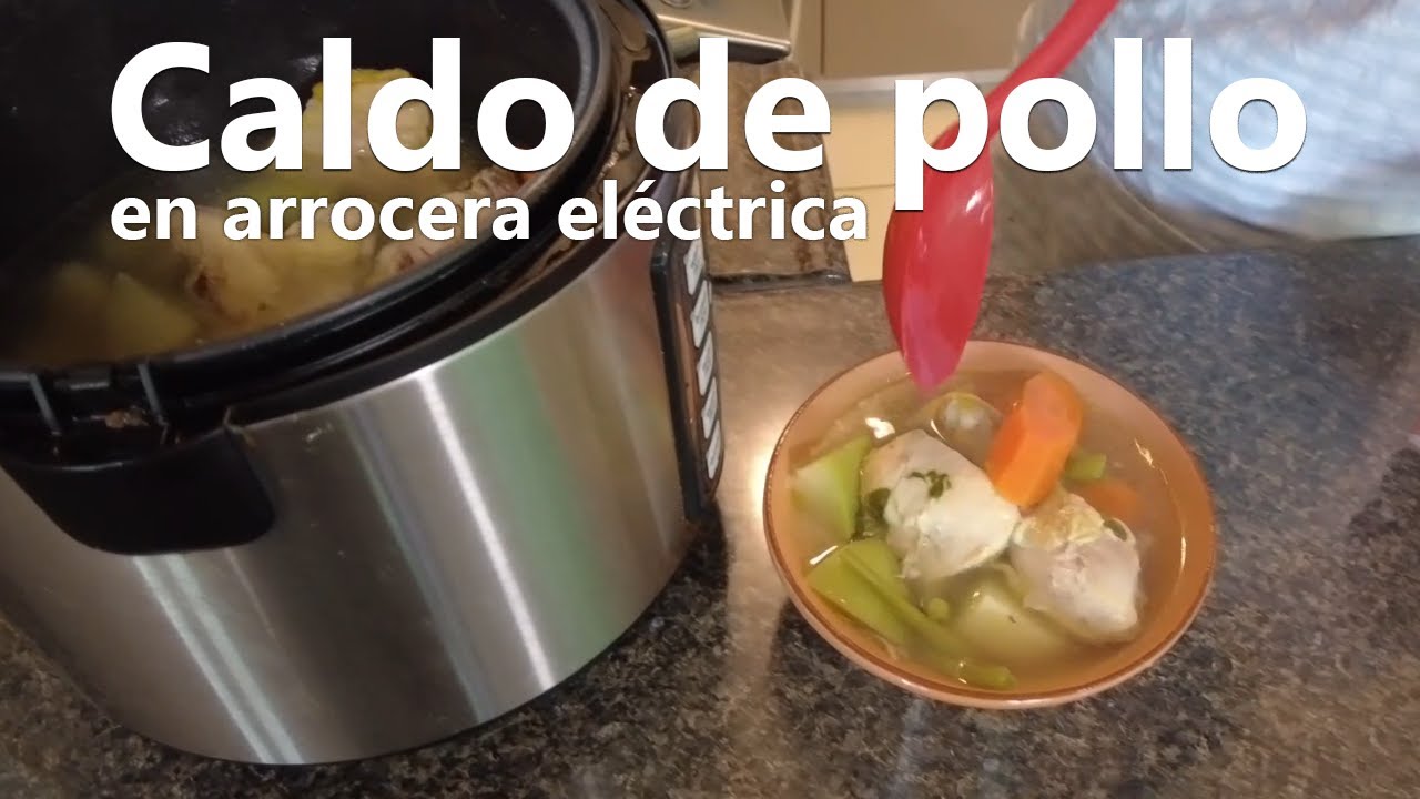 Caldo de pollo | En eléctrica - YouTube