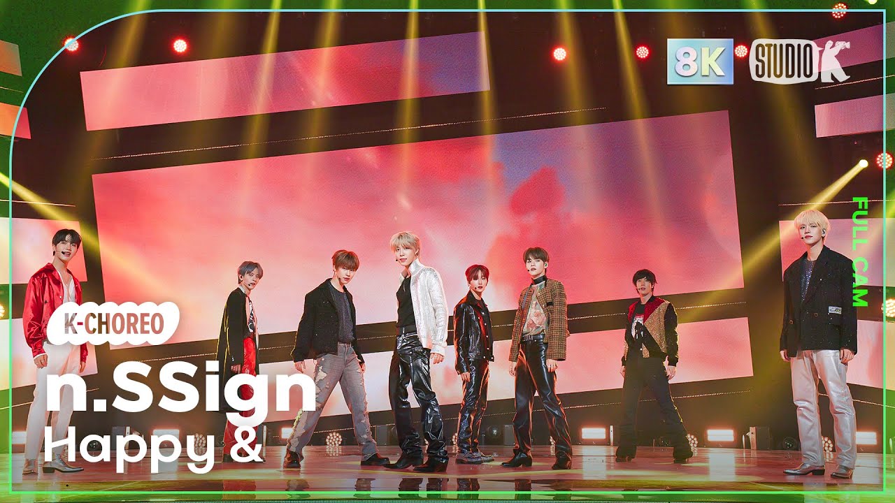 [K-Choreo 8K] 엔싸인 직캠 'Happy &' (n.SSign Choreography) @MusicBank 240216 ...
