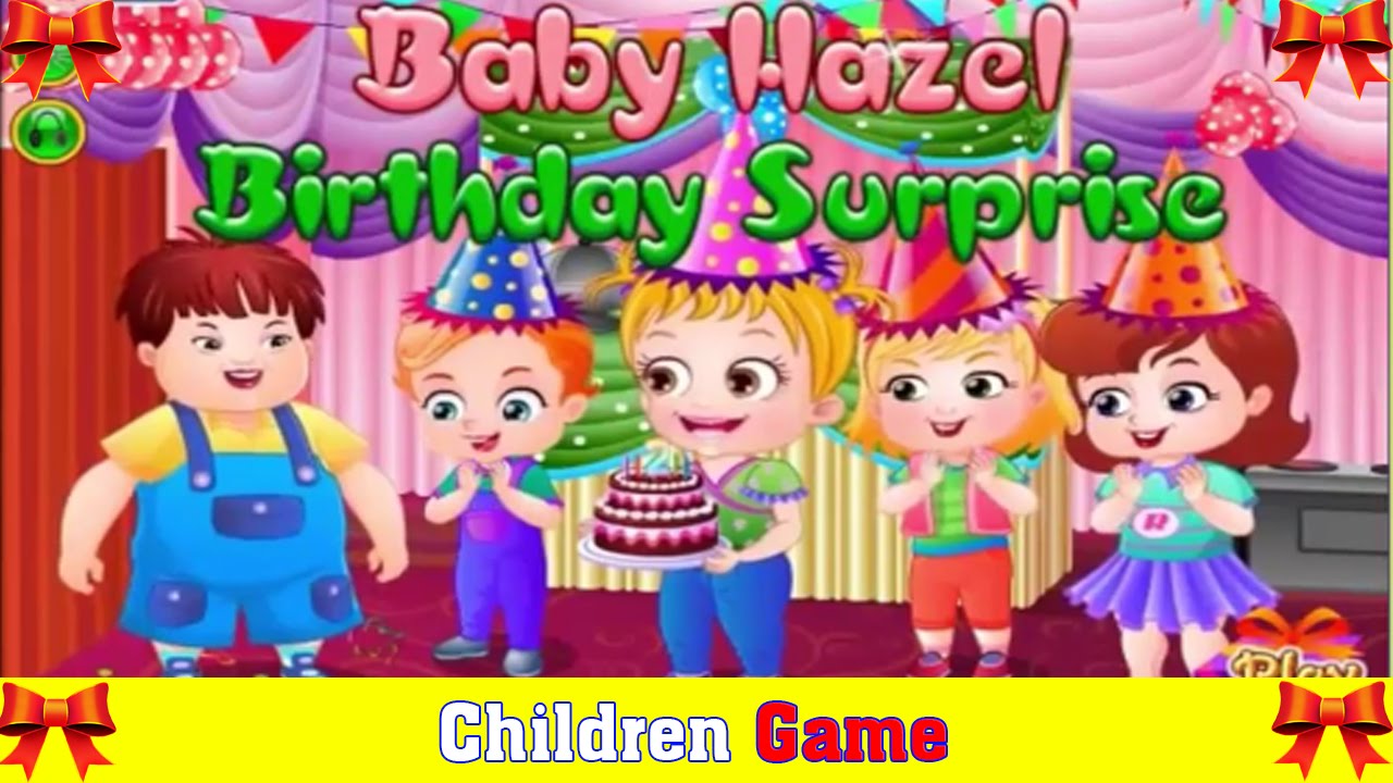 Baby Hazel Games To Play Online Free  ❖ Baby Hazel Birthday Surprise