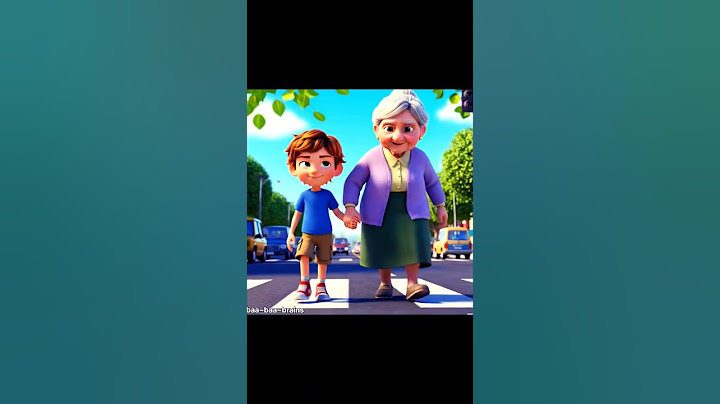 Grandson Helps Grandma Cross the Road | A Little Act of Love ❤️ #actoflove #belovedones #warmheart