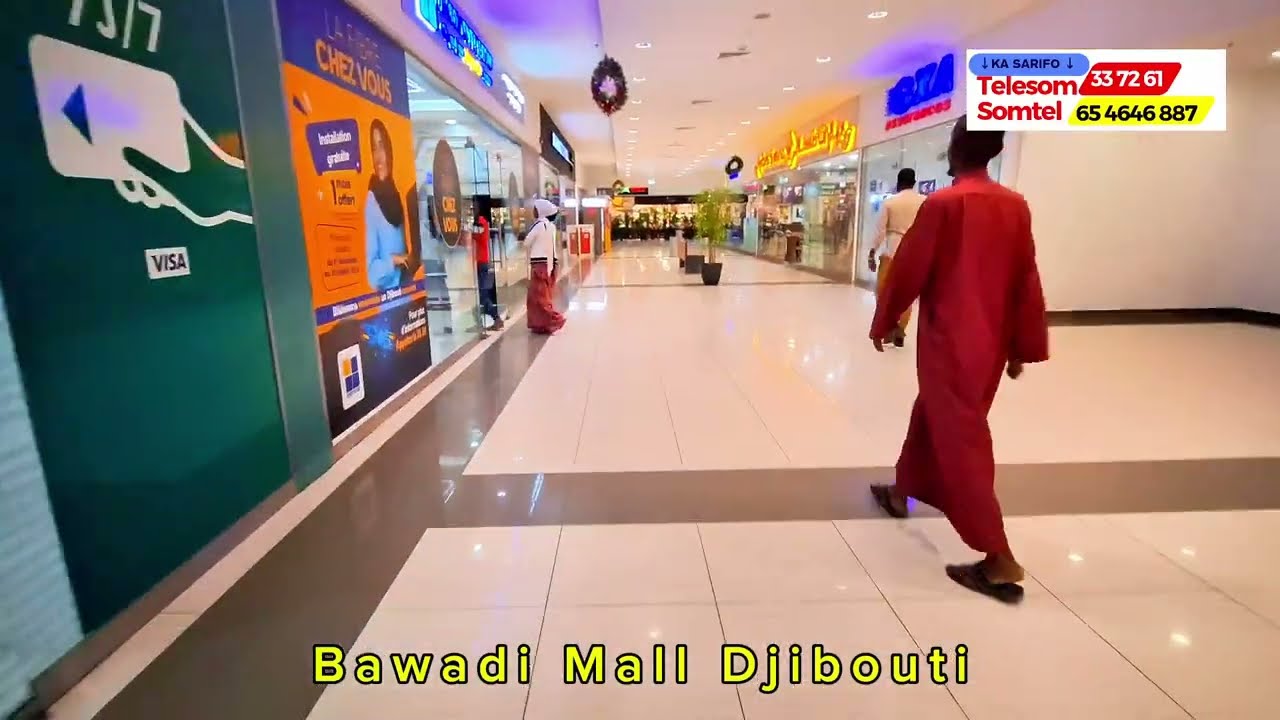 Bawadi Mall Djibouti 🇩🇯 | Mall-ka Ugu Weyn ee Jabuuti! 🏬✨ Shopping, Muuqaal & Dalxiis