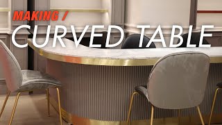 W45_Curved table