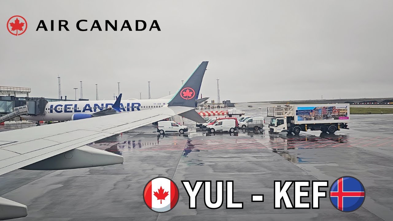 Air Canada Boeing 737 MAX 8 | Montreal (YUL) to Keflavik (KEF) Iceland |  Economy Class (AC912)