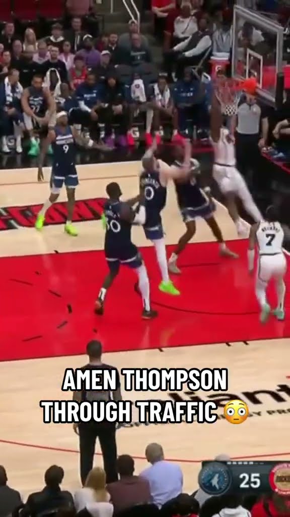 This finish by Amen Thompson ?‍?