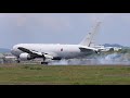 JASDF Boeing KC-767J landing at Nagoya Komaki airport (Plane spotting)