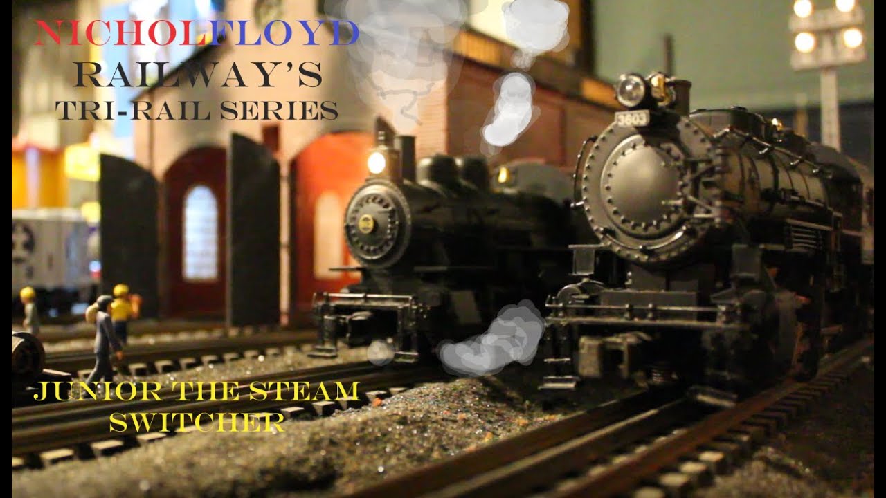 NicholFloyd Railway's: The Tri-Rail Series: Episode #1 Junior The Steam Switcher