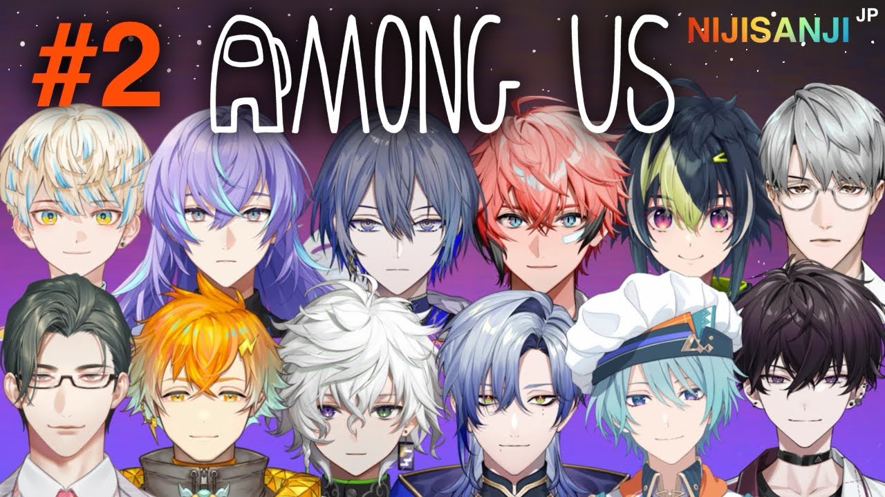 (All POV Eng Sub) Nijisanji JP boys no logic among us collab #2🤡 rip wen & ayato, milan vs everyone