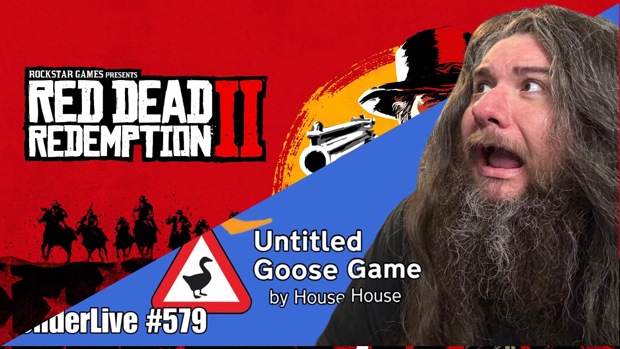 SILLY GOOSE SUNDAY!! UNTITLED GOOSE GAME!! RDR2 REVISIT!! | Super Cozy ...