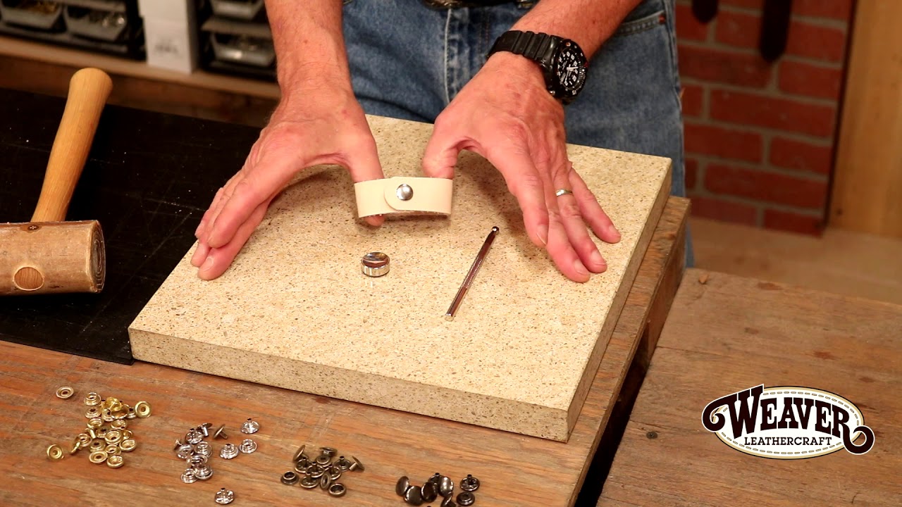 Кожаный элемент: всё о кнопках