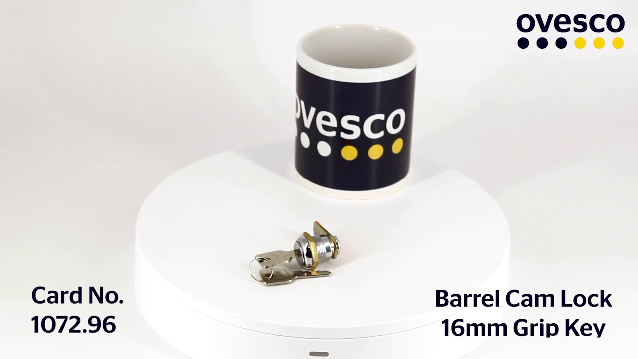 Barrel Cam Lock 16 (1072.96) ovesco