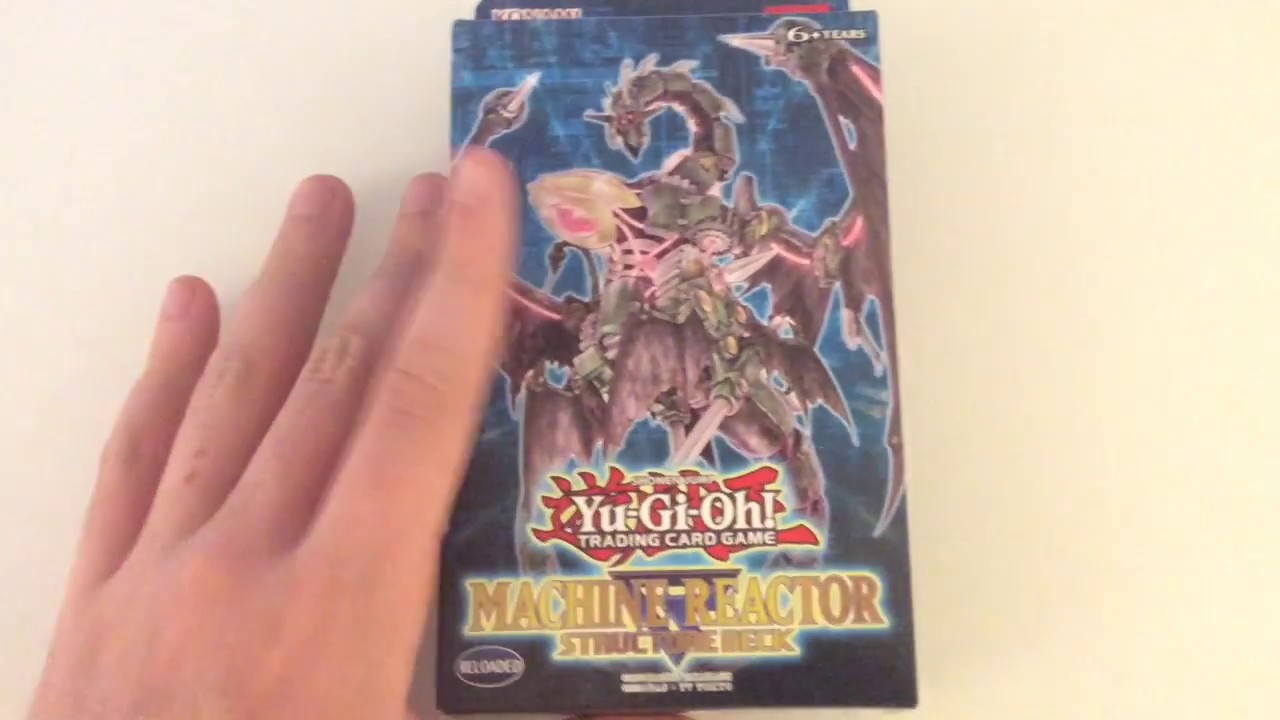 Yu-Gi-Oh! Machine Reactor Structure Deck - YouTube