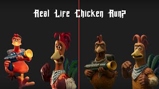 What If Chicken Run Characters Were Real? | AI Realistic Transformation 🐔✨