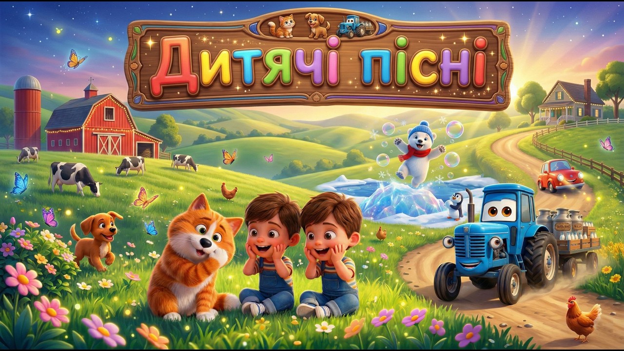 🎵 ЗБІРКА ДИТЯЧИХ ПІСЕНЬ УКРАЇНСЬКОЮ 🎶 15 ХВИЛИН ХІТІВ ДЛЯ МАЛЮКІВ | Найкращі пісні для дітей