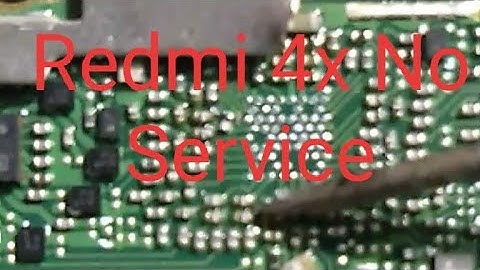 Redmi 4x 3S No Service Problem Solution|| Redmi 4x No Service Emergency Call Problem Solution