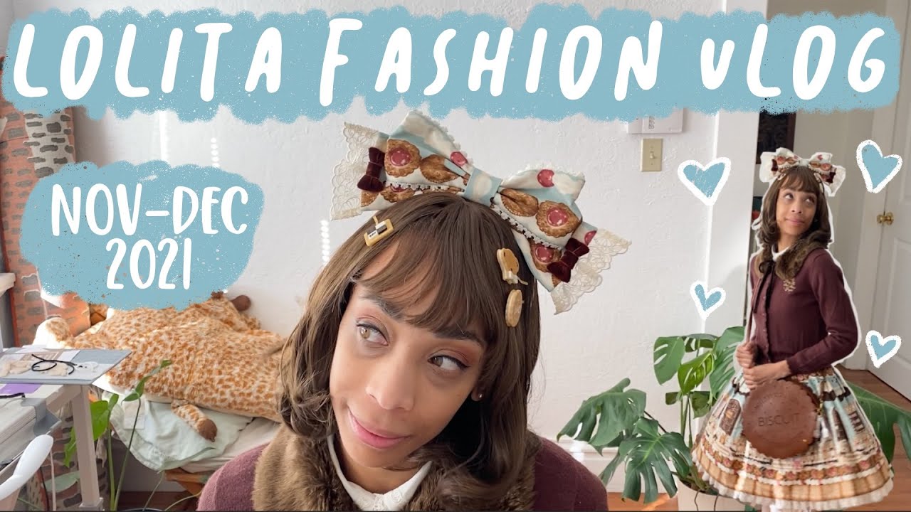 Nov-Dec 2021 | Lolita Fashion Vlog (running errands, meeting friends, & my 1st in person meet up!)