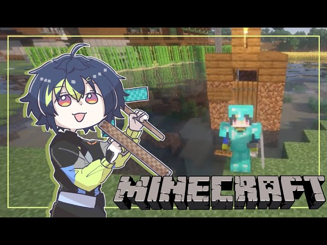 【 MINECRAFT 】はたらきものマインクラフト in ヒーロー鯖【 伊波ライ / にじさんじ 】のサムネイル